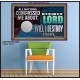 IN THE NAME OF THE LORD WILL I DESTROY THEM  Biblical Paintings Poster  GWPOSTER12966  