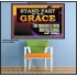 STAND FAST IN THE GRACE THE UNMERITED FAVOR AND BLESSING OF GOD  Unique Scriptural Picture  GWPOSTER13067  "36x24"