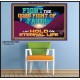 FIGHT THE GOOD FIGHT OF FAITH LAY HOLD ON ETERNAL LIFE  Sanctuary Wall Poster  GWPOSTER13083  