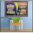 THE DESIRE OF THE WICKED SHALL PERISH  Christian Artwork Poster  GWPOSTER13107  "36x24"