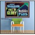 JOY UNSPEAKABLE AND FULL OF GLORY THE OBEDIENCE OF FAITH  Christian Paintings Poster  GWPOSTER13130  "36x24"