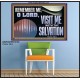 VISIT ME O LORD WITH THY SALVATION  Glass Poster Scripture Art  GWPOSTER13136  