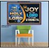 THIS DAY IS HOLY THE JOY OF THE LORD SHALL BE YOUR STRENGTH  Ultimate Power Poster  GWPOSTER9542  "36x24"