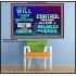THE WILL OF GOD SANCTIFICATION HOLINESS AND RIGHTEOUSNESS  Church Poster  GWPOSTER9588  "36x24"