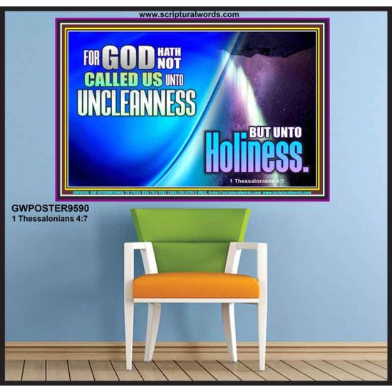 CALL UNTO HOLINESS  Sanctuary Wall Poster  GWPOSTER9590  