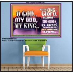 STRENGTHEN O GOD THAT WHICH YOU WROUGHT FOR US  Home Décor Prints  GWPOSTER9606  