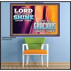 HIS FACE SHINE UPON THEE  Scriptural Prints  GWPOSTER9797  "36x24"