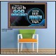 SHALL ANY TEACH GOD KNOWLEDGE?  Large Poster Scripture Wall Art  GWPOSTER9898  