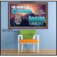 IN JESUS CHRIST MIGHTY NAME MOUNTAIN SHALL BE THINE  Hallway Wall Poster  GWPOSTER9910  