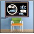 WAIT ON THE LORD AND HE SHALL SAVED THEE  Contemporary Christian Wall Art Poster  GWPOSTER9920  "36x24"