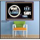 WAIT ON THE LORD AND HE SHALL SAVED THEE  Contemporary Christian Wall Art Poster  GWPOSTER9920  