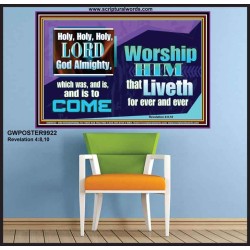 HOLY HOLY HOLY LORD GOD ALMIGHTY  Christian Paintings  GWPOSTER9922  "36x24"