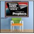 JESUS CHRIST THE SPIRIT OF PROPHESY  Encouraging Bible Verses Poster  GWPOSTER9952  "36x24"
