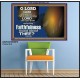 WHO IS A STRONG LORD LIKE UNTO THEE OUR GOD  Scriptural Décor  GWPOSTER9979  