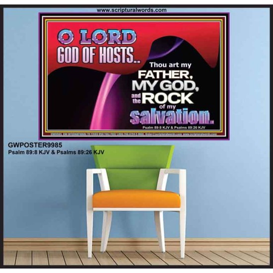 THOU ART MY FATHER MY GOD  Bible Verse Poster  GWPOSTER9985  