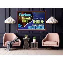 FATHER I THANK YOU  Art & Wall Décor  GWPOSTER10086  "36x24"