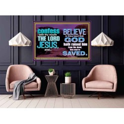 IN CHRIST JESUS IS ULTIMATE DELIVERANCE  Bible Verse for Home Poster  GWPOSTER10343  "36x24"
