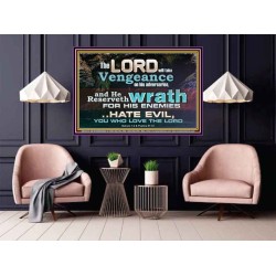 HATE EVIL YOU WHO LOVE THE LORD  Children Room Wall Poster  GWPOSTER10378  "36x24"