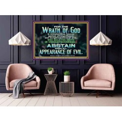 UNGODLINESS AND UNRIGHTEOUSNESS OUTLAW IN ETERNITY  Righteous Living Christian Poster  GWPOSTER10402  "36x24"