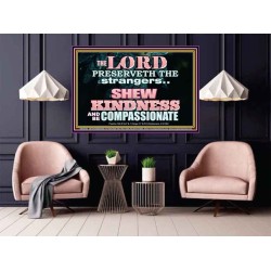 SHEW KINDNESS AND BE COMPASSIONATE  Christian Quote Poster  GWPOSTER10462  