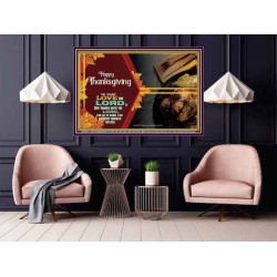 THE LORD IS GOOD HIS MERCY ENDURETH FOR EVER  Contemporary Christian Wall Art  GWPOSTER10471  "36x24"
