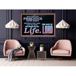 YOU ARE PRECIOUS IN THE SIGHT OF THE LIVING GOD  Modern Christian Wall Décor  GWPOSTER10490  "36x24"