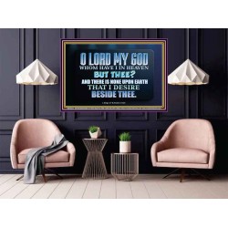 WHOM I HAVE IN HEAVEN BUT THEE O LORD  Bible Verse Poster  GWPOSTER10512  "36x24"