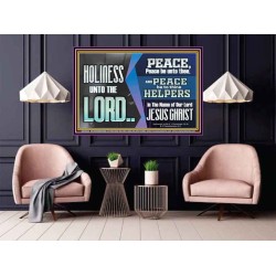 HOLINESS UNTO THE LORD  Righteous Living Christian Picture  GWPOSTER10524  "36x24"