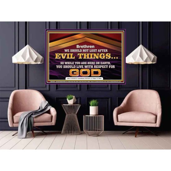 DO NOT LUST AFTER EVIL THINGS  Children Room Wall Poster  GWPOSTER10527  