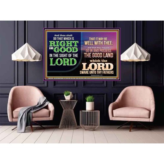 THAT IT MAY BE WELL WITH THEE  Contemporary Christian Wall Art  GWPOSTER10536  