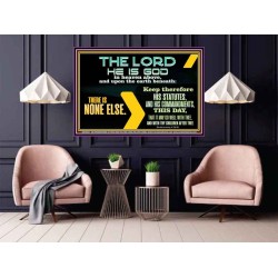 JEHOVAH THE GREAT AND MIGHTY GOD  Scripture Art  GWPOSTER10537  "36x24"