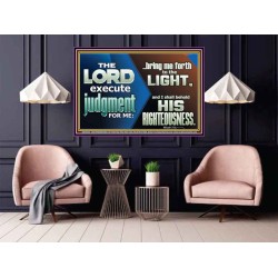 BRING ME FORTH TO THE LIGHT O LORD JEHOVAH  Scripture Art Prints Poster  GWPOSTER10563  "36x24"