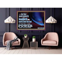 HE THAT ENDURES TO THE END  Wall & Art Décor  GWPOSTER10586  "36x24"