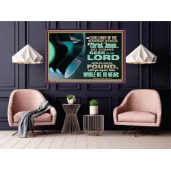 SEEK YE THE LORD WHILE HE MAY BE FOUND  Unique Scriptural ArtWork  GWPOSTER10603  "36x24"