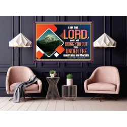 COME OUT FROM THE MOUNTAINS AND THE HILLS  Art & Décor Poster  GWPOSTER10621  "36x24"