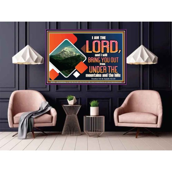 COME OUT FROM THE MOUNTAINS AND THE HILLS  Art & Décor Poster  GWPOSTER10621  