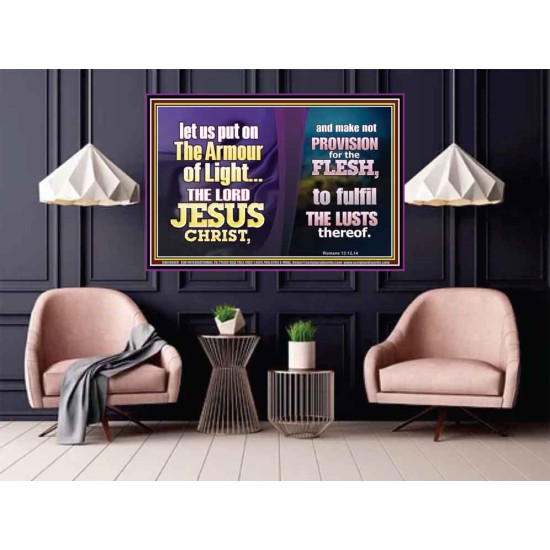 THE ARMOUR OF LIGHT OUR LORD JESUS CHRIST  Ultimate Inspirational Wall Art Poster  GWPOSTER10689  