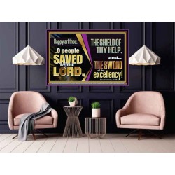 O PEOPLE SAVED BY THE LORD  Children Room Wall Poster  GWPOSTER10699  "36x24"