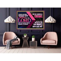 THE MEEK ALSO SHALL INCREASE THEIR JOY IN THE LORD  Scriptural Décor Poster  GWPOSTER10735  "36x24"
