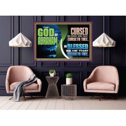 BLESSED BE HE THAT BLESSETH THEE  Religious Wall Art   GWPOSTER10776  "36x24"