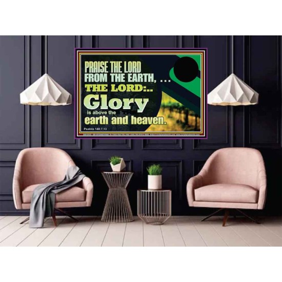 PRAISE THE LORD FROM THE EARTH  Children Room Wall Poster  GWPOSTER12033  