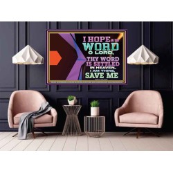 I AM THINE SAVE ME O LORD  Eternal Power Poster  GWPOSTER12040  "36x24"