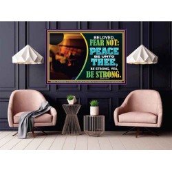 BELOVED BE STRONG YEA BE STRONG  Biblical Art Poster  GWPOSTER12062  "36x24"