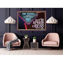 IN GOD I HAVE PUT MY TRUST  Ultimate Power Picture  GWPOSTER12362  "36x24"