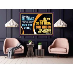 THE LAW AND THE PROPHETS  Scriptural Décor  GWPOSTER12695  "36x24"