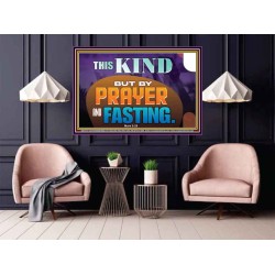 THIS KIND BUT BY PRAYER AND FASTING  Biblical Paintings  GWPOSTER12727  "36x24"