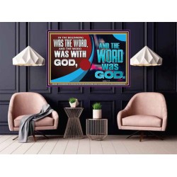 THE WORD OF LIFE THE FOUNDATION OF HEAVEN AND THE EARTH  Ultimate Inspirational Wall Art Picture  GWPOSTER12984  "36x24"