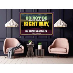 DO NOT BE TURNED FROM THE RIGHT WAY  Eternal Power Poster  GWPOSTER13053  "36x24"