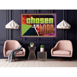 CHOSEN IN THE LORD  Wall Décor Poster  GWPOSTER13099  "36x24"