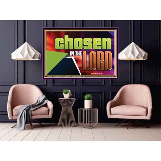 CHOSEN IN THE LORD  Wall Décor Poster  GWPOSTER13099  